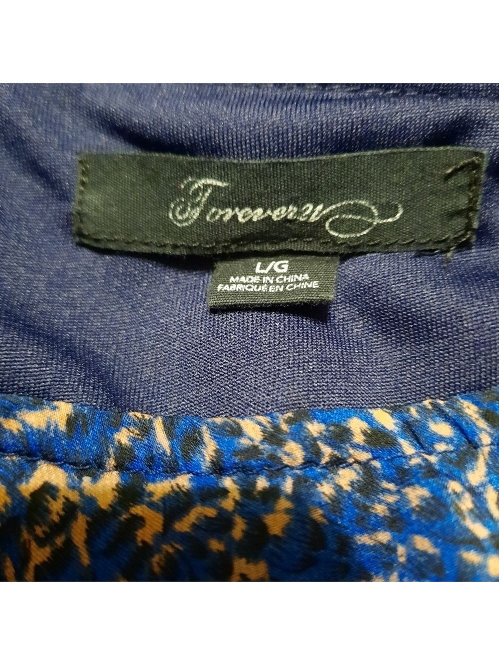Forever 21 Blouson Dress Large - Picture 4 of 5